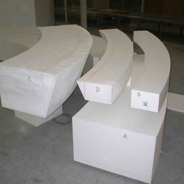Colmar Découpe - Calage industriel, coffrage polystyrène béton, engravure et réservation